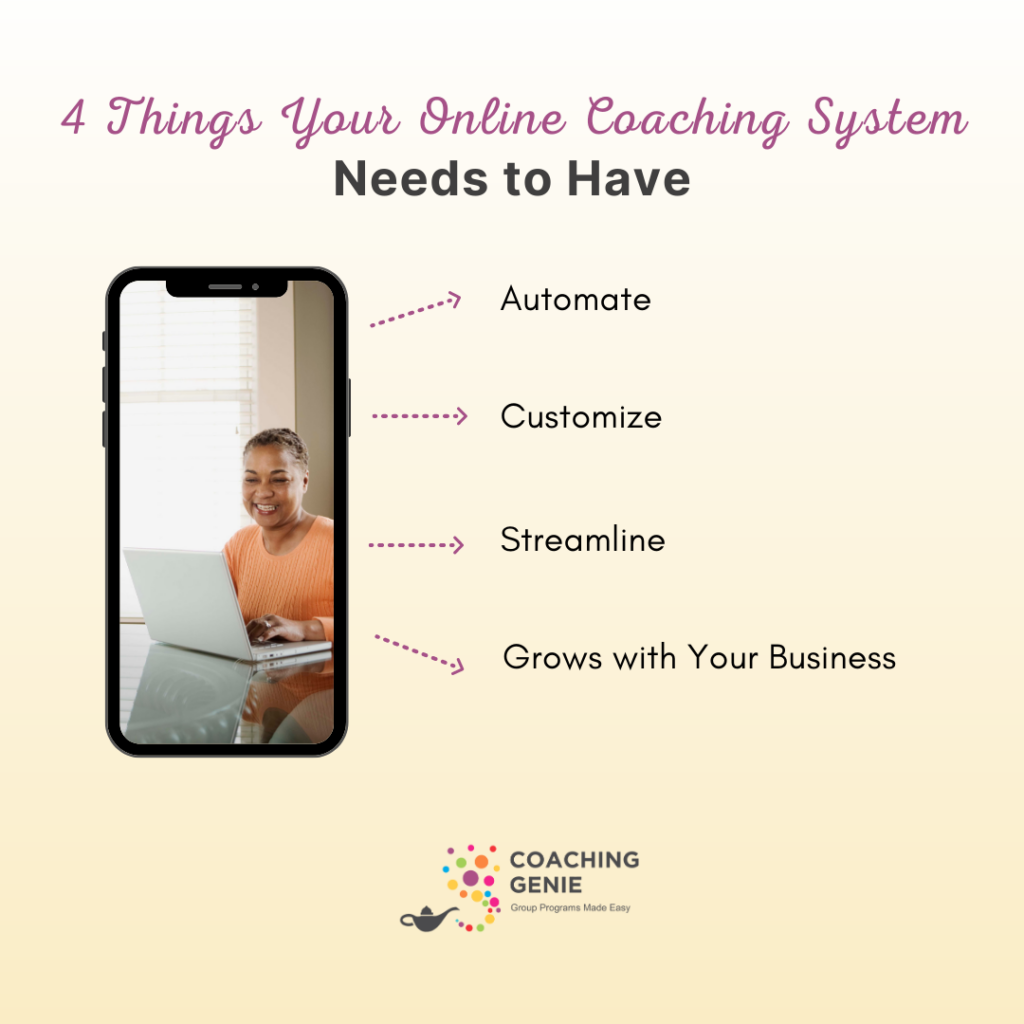 online coaching system