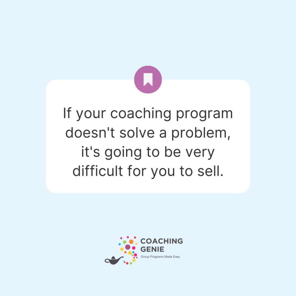 how to create a coaching program