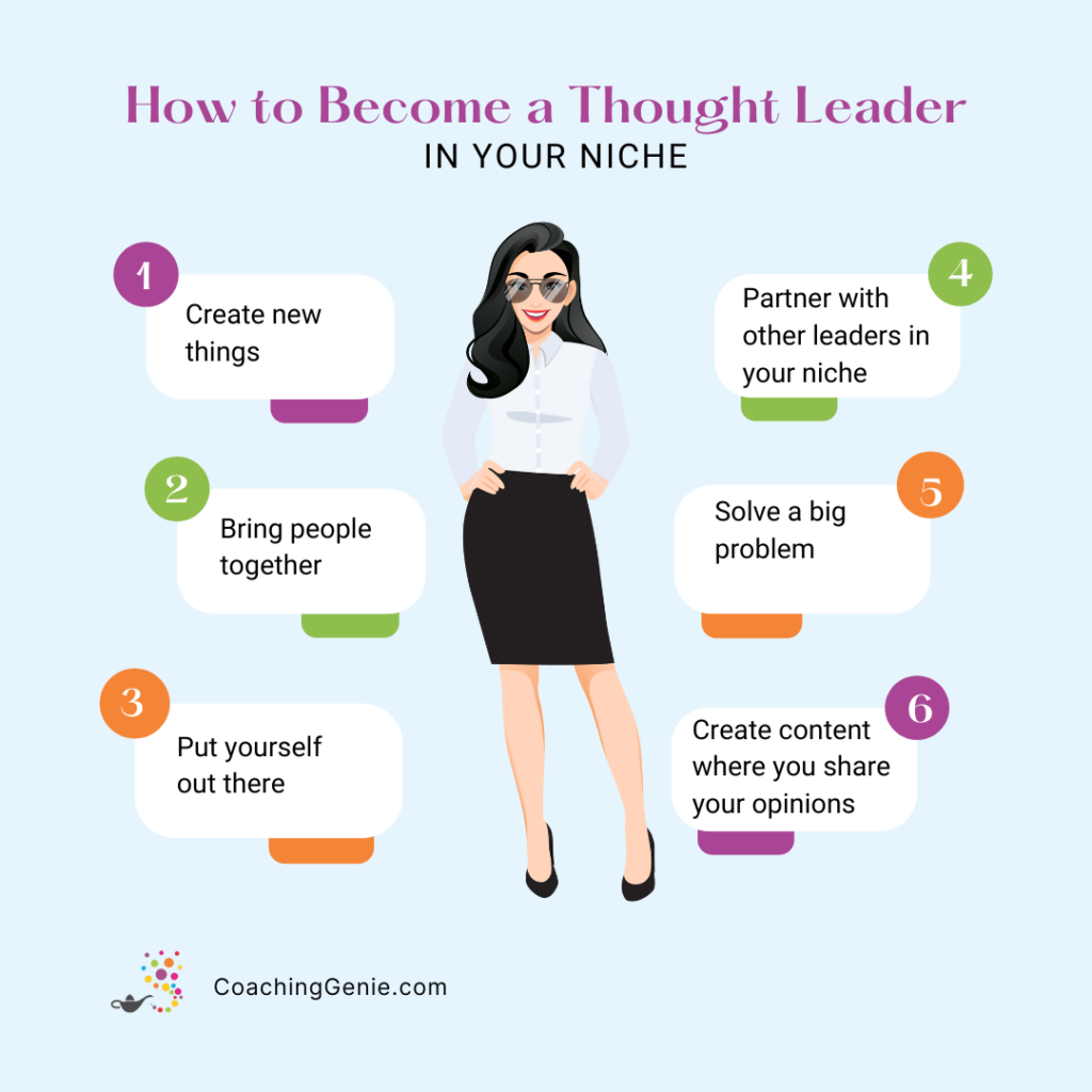 how to become a thought leader in your niche